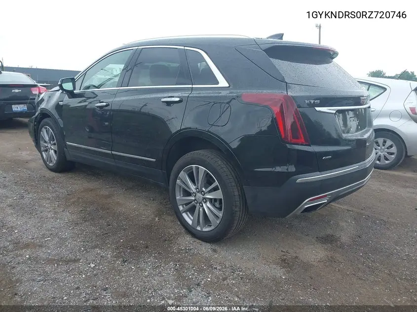 2024 Cadillac Xt5 Awd Premium Luxury VIN: 1GYKNDRS0RZ720746 Lot: 45301004