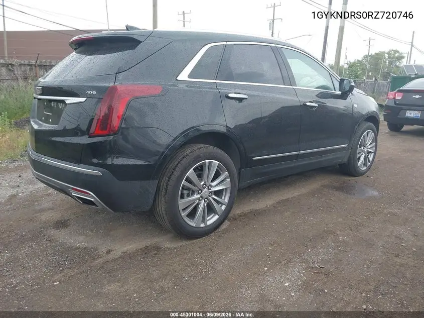 2024 Cadillac Xt5 Awd Premium Luxury VIN: 1GYKNDRS0RZ720746 Lot: 45301004