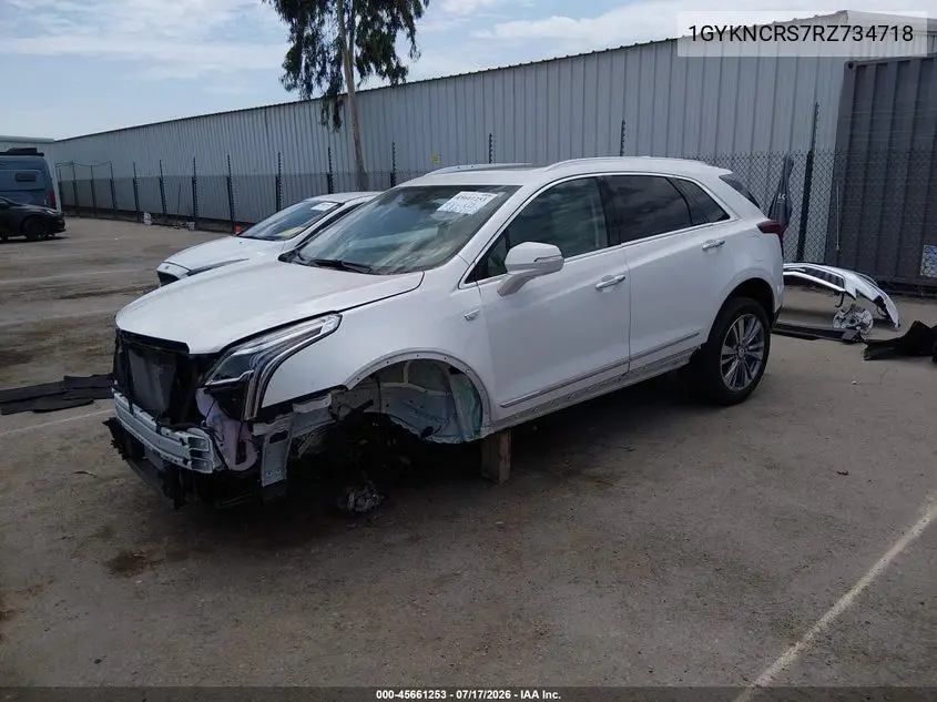 2024 Cadillac Xt5 Fwd Premium Luxury VIN: 1GYKNCRS7RZ734718 Lot: 45661253