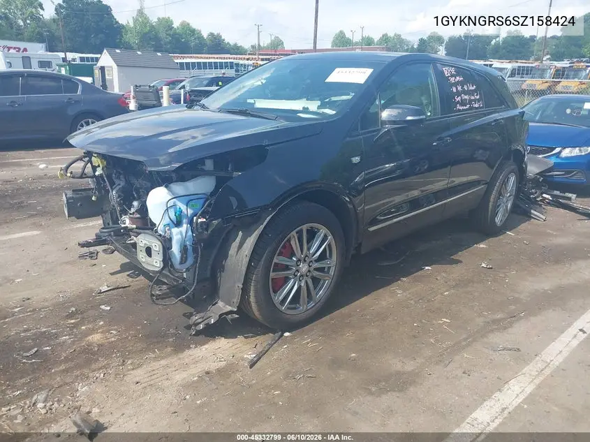 2025 Cadillac Xt5 Awd Sport VIN: 1GYKNGRS6SZ158424 Lot: 45332799