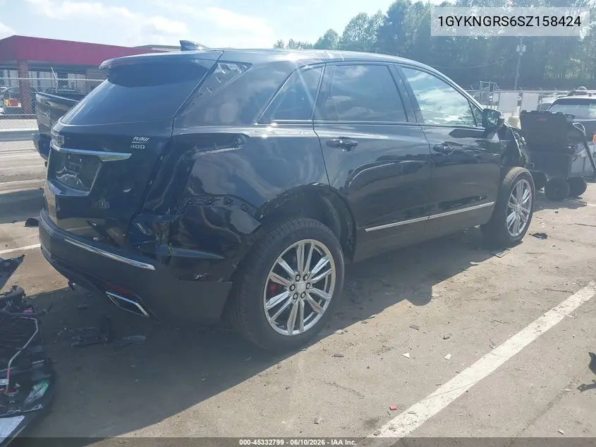 2025 Cadillac Xt5 Awd Sport VIN: 1GYKNGRS6SZ158424 Lot: 45332799