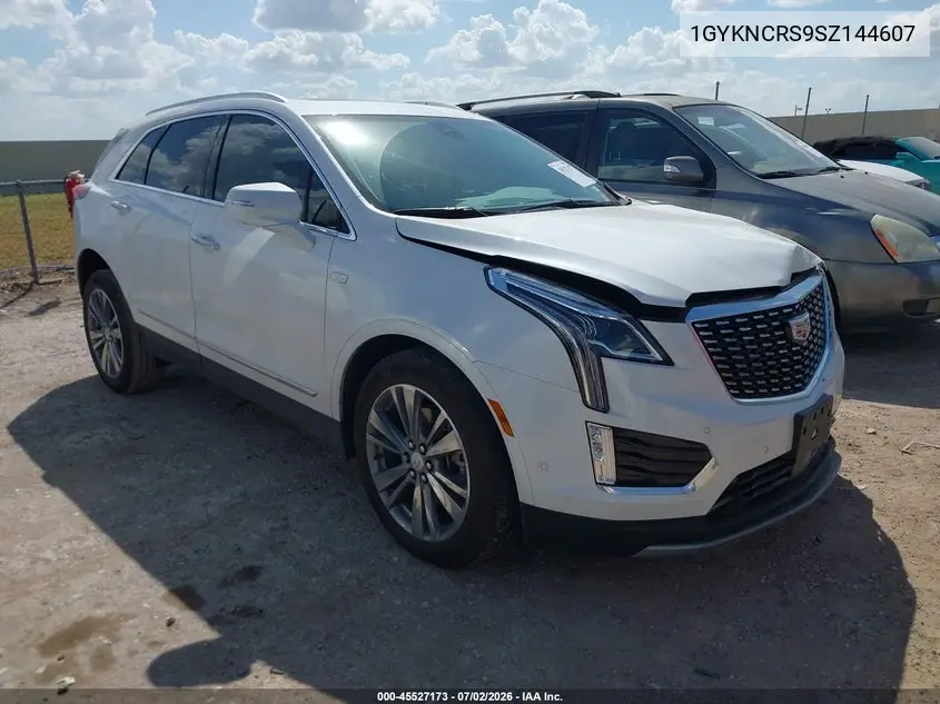 2025 Cadillac Xt5 Fwd Premium Luxury VIN: 1GYKNCRS9SZ144607 Lot: 45527173