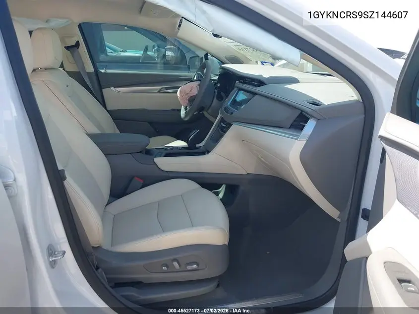 2025 Cadillac Xt5 Fwd Premium Luxury VIN: 1GYKNCRS9SZ144607 Lot: 45527173