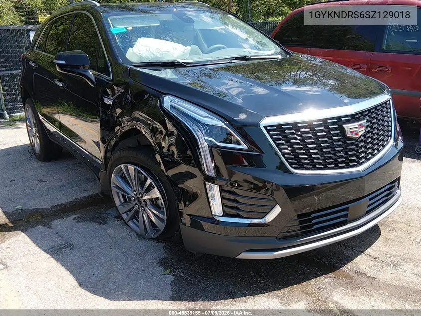 2025 Cadillac Xt5 Awd Premium Luxury VIN: 1GYKNDRS6SZ129018 Lot: 45539155