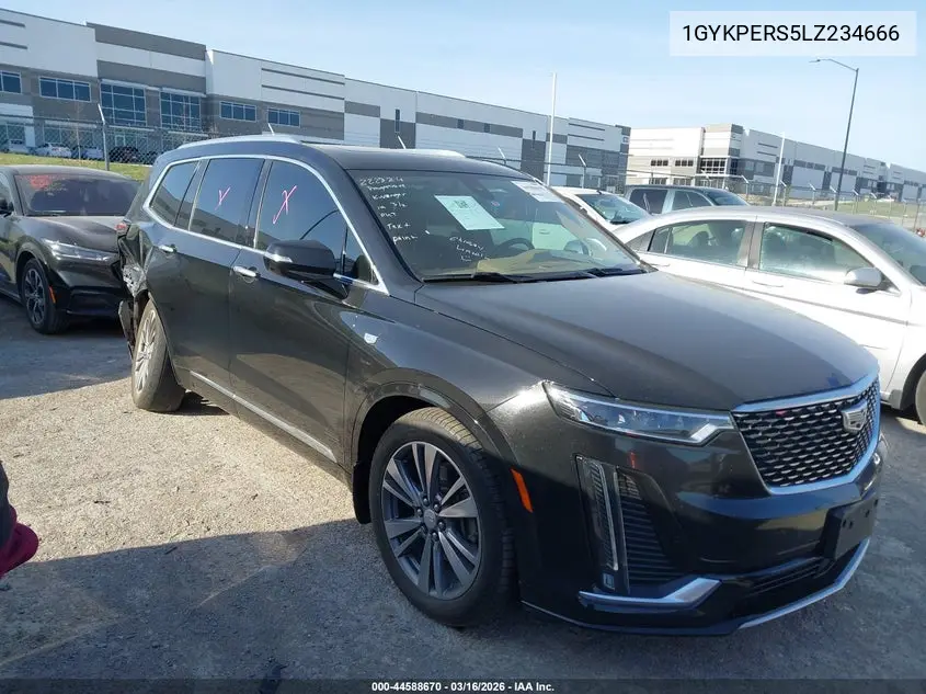 2020 Cadillac Xt6 Fwd Premium Luxury VIN: 1GYKPERS5LZ234666 Lot: 44588670