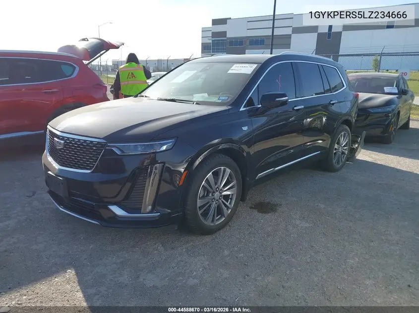 2020 Cadillac Xt6 Fwd Premium Luxury VIN: 1GYKPERS5LZ234666 Lot: 44588670