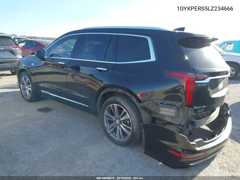 2020 Cadillac Xt6 Fwd Premium Luxury VIN: 1GYKPERS5LZ234666 Lot: 44588670