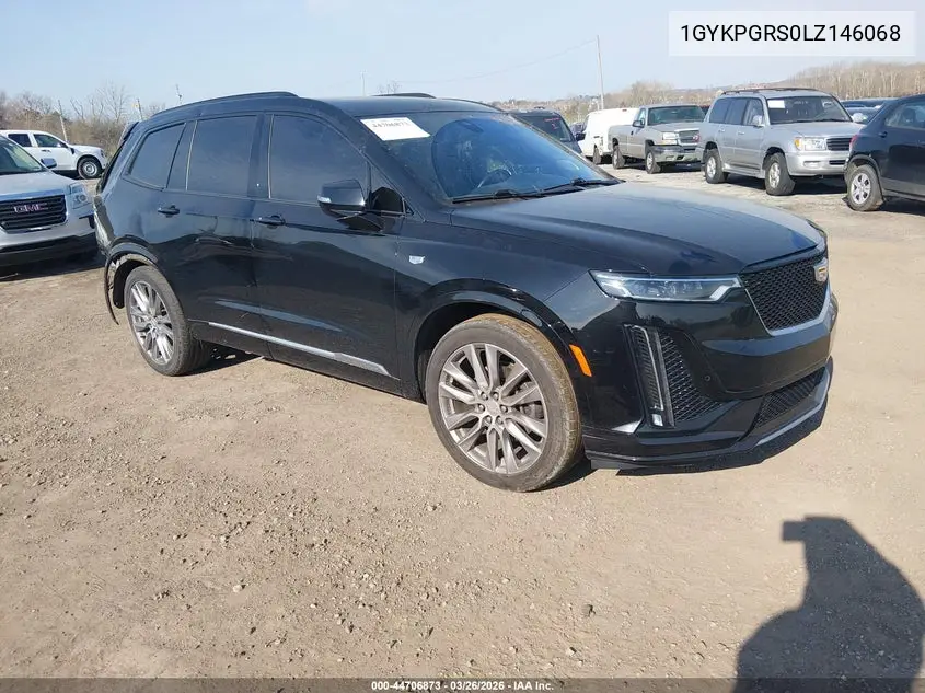 2020 Cadillac Xt6 Awd Sport VIN: 1GYKPGRS0LZ146068 Lot: 44706873
