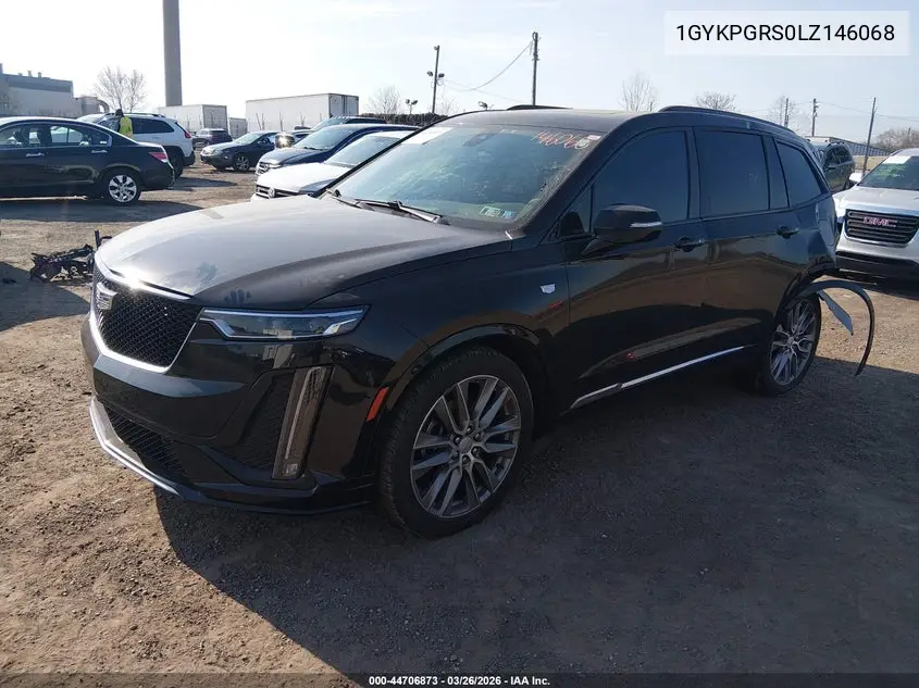 2020 Cadillac Xt6 Awd Sport VIN: 1GYKPGRS0LZ146068 Lot: 44706873