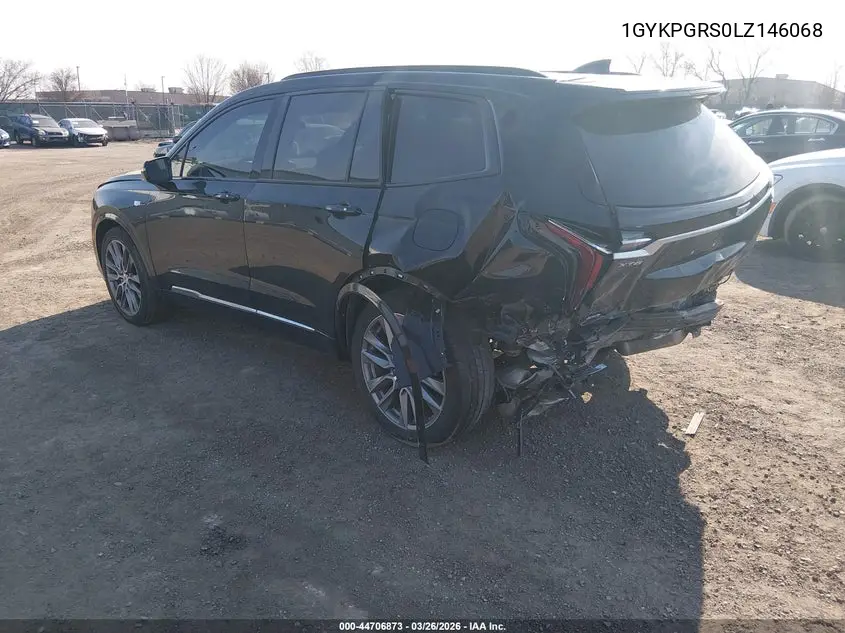 2020 Cadillac Xt6 Awd Sport VIN: 1GYKPGRS0LZ146068 Lot: 44706873