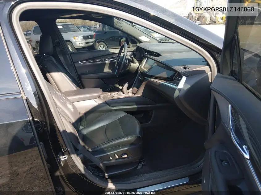 2020 Cadillac Xt6 Awd Sport VIN: 1GYKPGRS0LZ146068 Lot: 44706873
