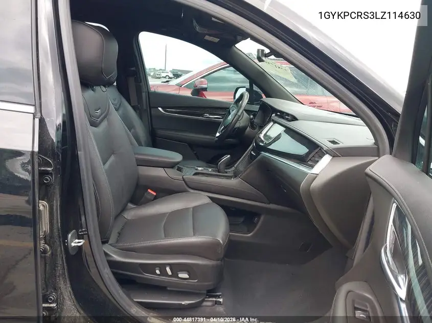 2020 Cadillac Xt6 Fwd Premium Luxury VIN: 1GYKPCRS3LZ114630 Lot: 44817391