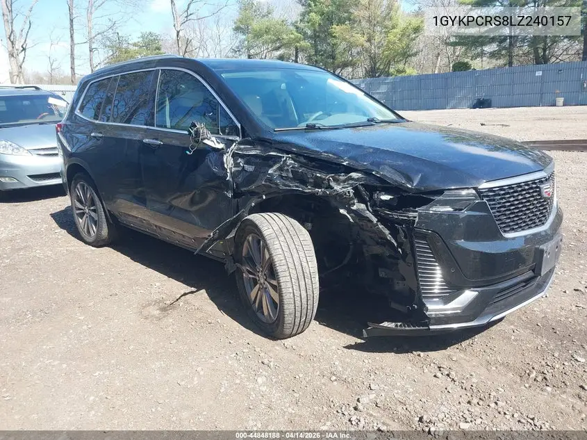 2020 Cadillac Xt6 Fwd Premium Luxury VIN: 1GYKPCRS8LZ240157 Lot: 44848188