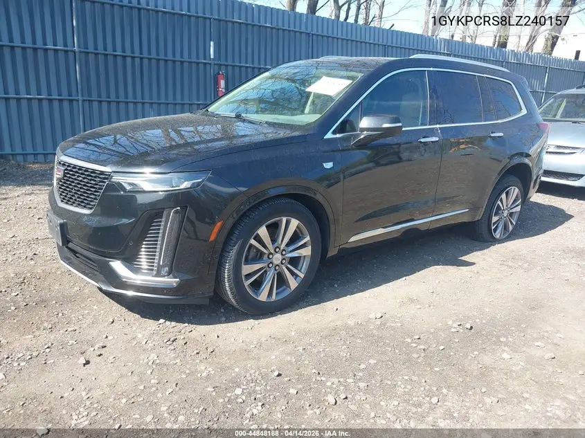 2020 Cadillac Xt6 Fwd Premium Luxury VIN: 1GYKPCRS8LZ240157 Lot: 44848188