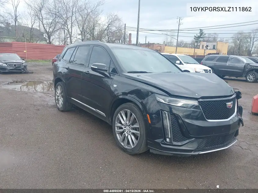 2020 Cadillac Xt6 Awd Sport VIN: 1GYKPGRSXLZ111862 Lot: 44865361
