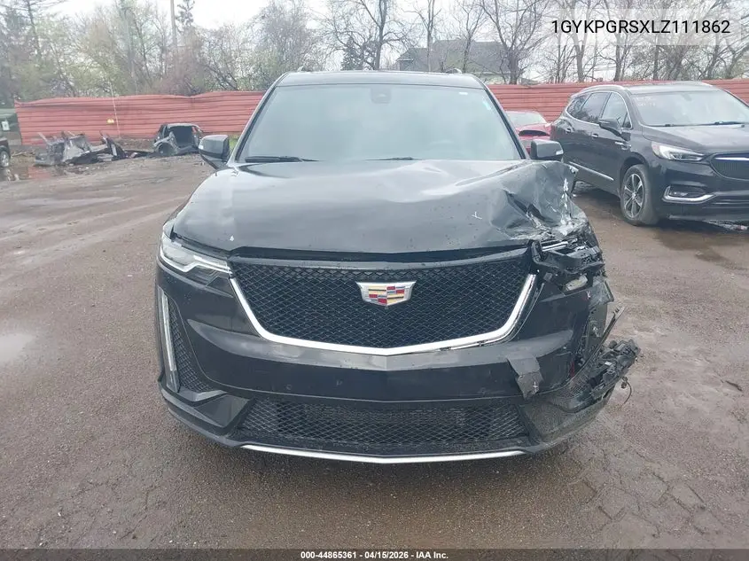 2020 Cadillac Xt6 Awd Sport VIN: 1GYKPGRSXLZ111862 Lot: 44865361