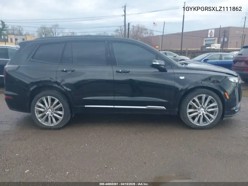 2020 Cadillac Xt6 Awd Sport VIN: 1GYKPGRSXLZ111862 Lot: 44865361