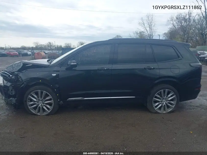 2020 Cadillac Xt6 Awd Sport VIN: 1GYKPGRSXLZ111862 Lot: 44865361