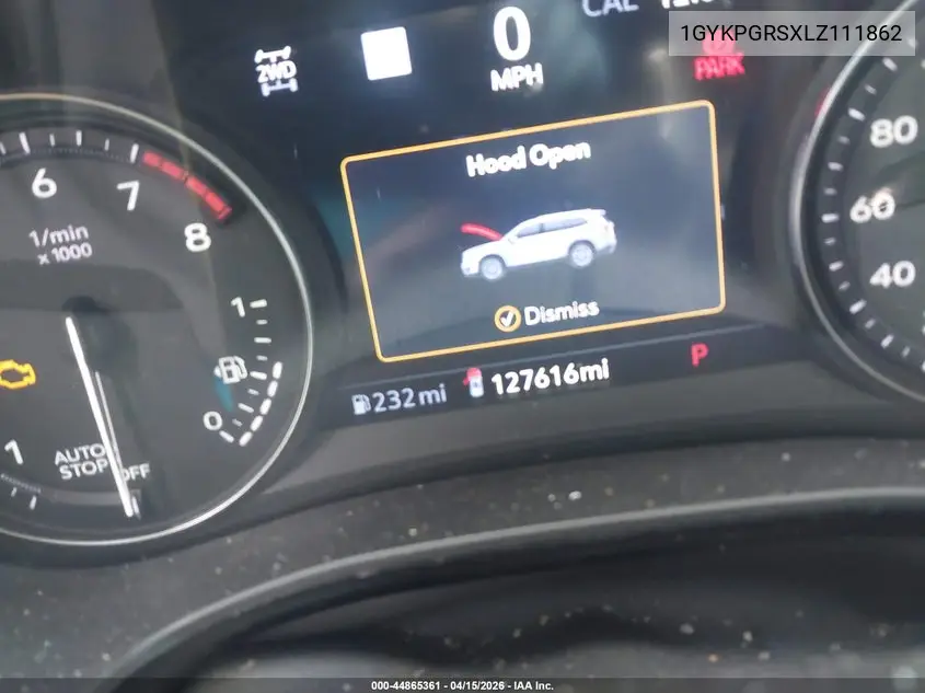 2020 Cadillac Xt6 Awd Sport VIN: 1GYKPGRSXLZ111862 Lot: 44865361