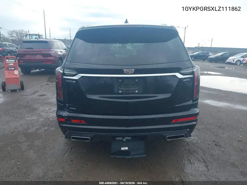 2020 Cadillac Xt6 Awd Sport VIN: 1GYKPGRSXLZ111862 Lot: 44865361