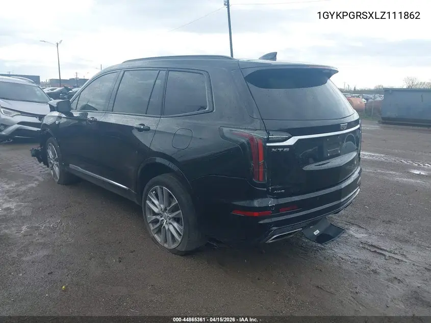 2020 Cadillac Xt6 Awd Sport VIN: 1GYKPGRSXLZ111862 Lot: 44865361