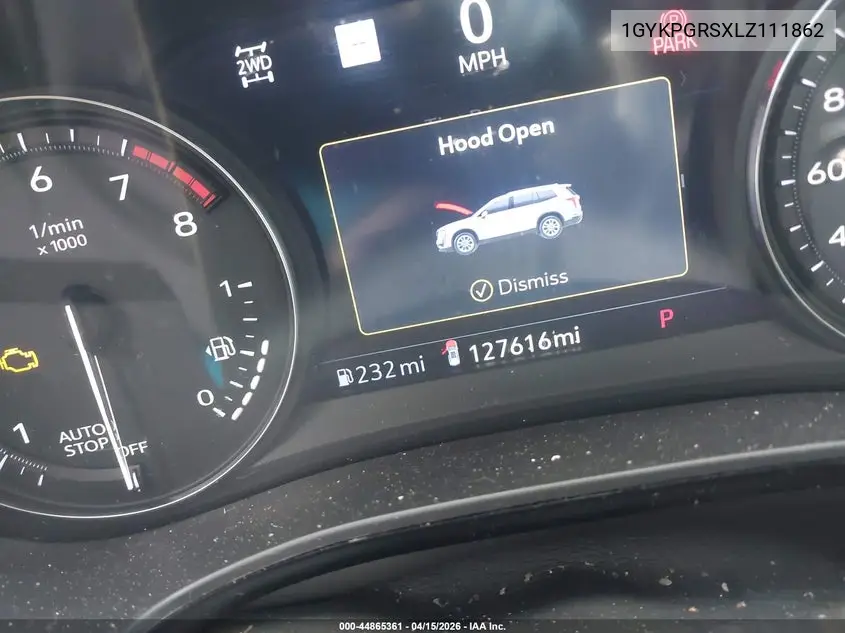 2020 Cadillac Xt6 Awd Sport VIN: 1GYKPGRSXLZ111862 Lot: 44865361