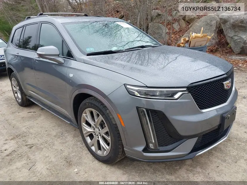 2020 Cadillac Xt6 Awd Sport VIN: 1GYKPGRS5LZ136734 Lot: 44866608