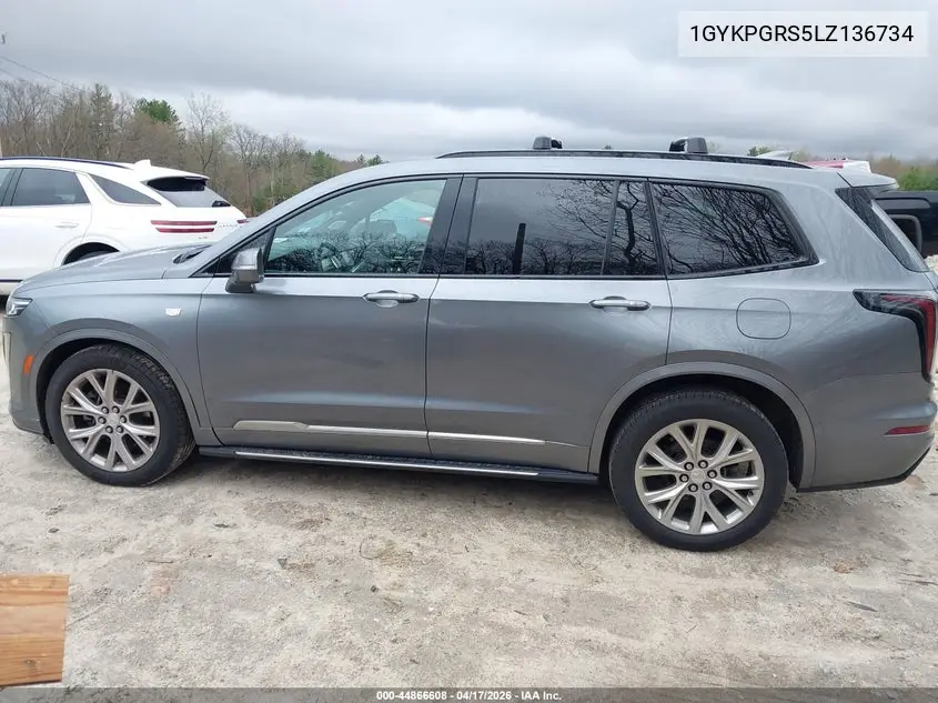 2020 Cadillac Xt6 Awd Sport VIN: 1GYKPGRS5LZ136734 Lot: 44866608