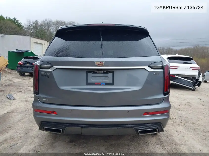 2020 Cadillac Xt6 Awd Sport VIN: 1GYKPGRS5LZ136734 Lot: 44866608