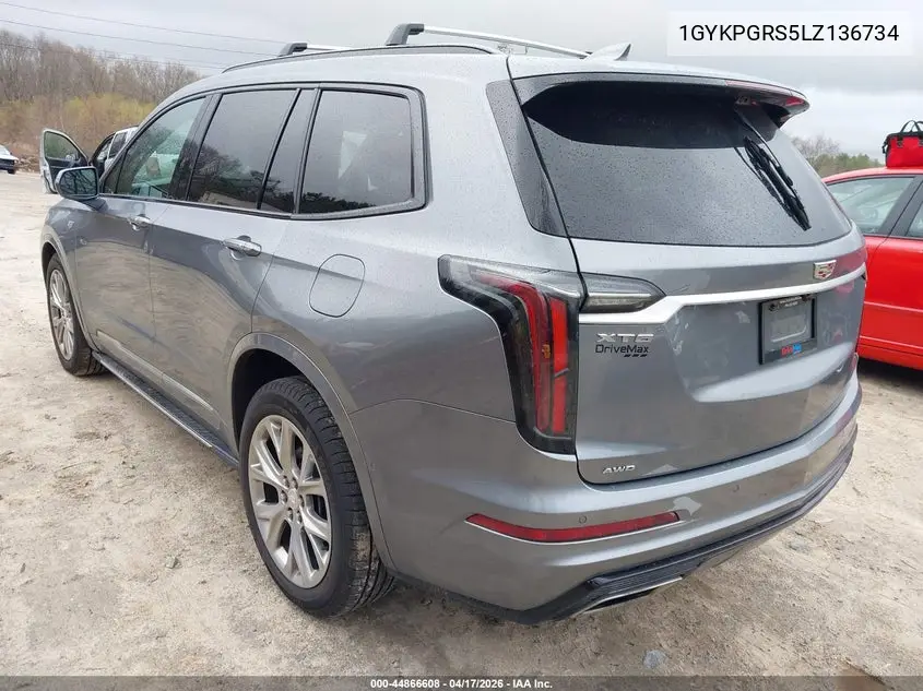 2020 Cadillac Xt6 Awd Sport VIN: 1GYKPGRS5LZ136734 Lot: 44866608