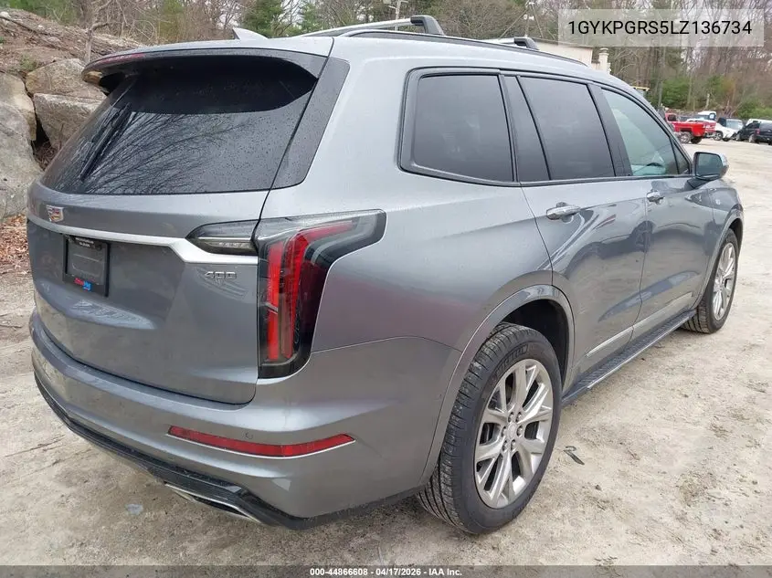 2020 Cadillac Xt6 Awd Sport VIN: 1GYKPGRS5LZ136734 Lot: 44866608
