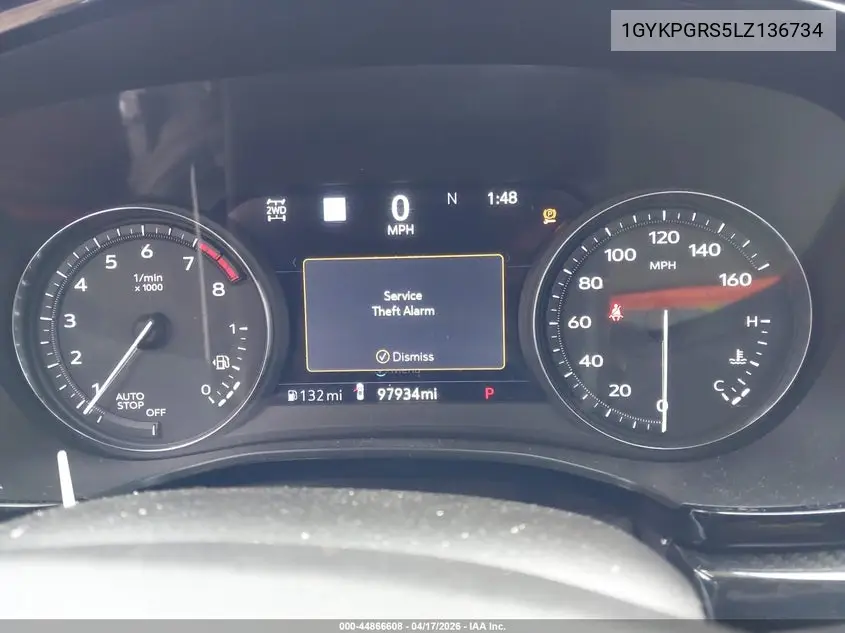 2020 Cadillac Xt6 Awd Sport VIN: 1GYKPGRS5LZ136734 Lot: 44866608