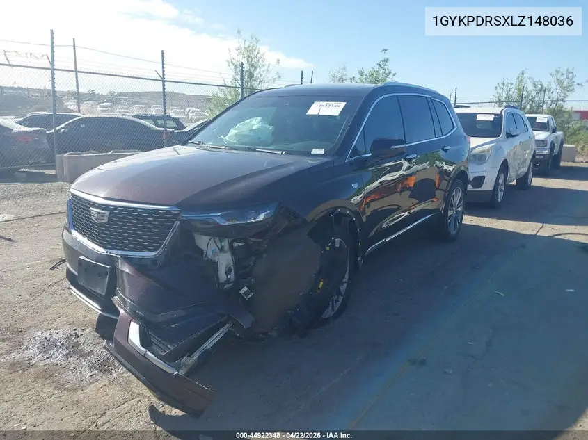 2020 Cadillac Xt6 Awd Premium Luxury VIN: 1GYKPDRSXLZ148036 Lot: 44922348