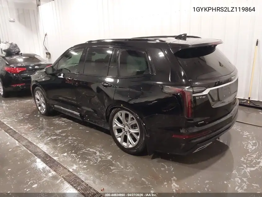 2020 Cadillac Xt6 Awd Sport VIN: 1GYKPHRS2LZ119864 Lot: 44924960