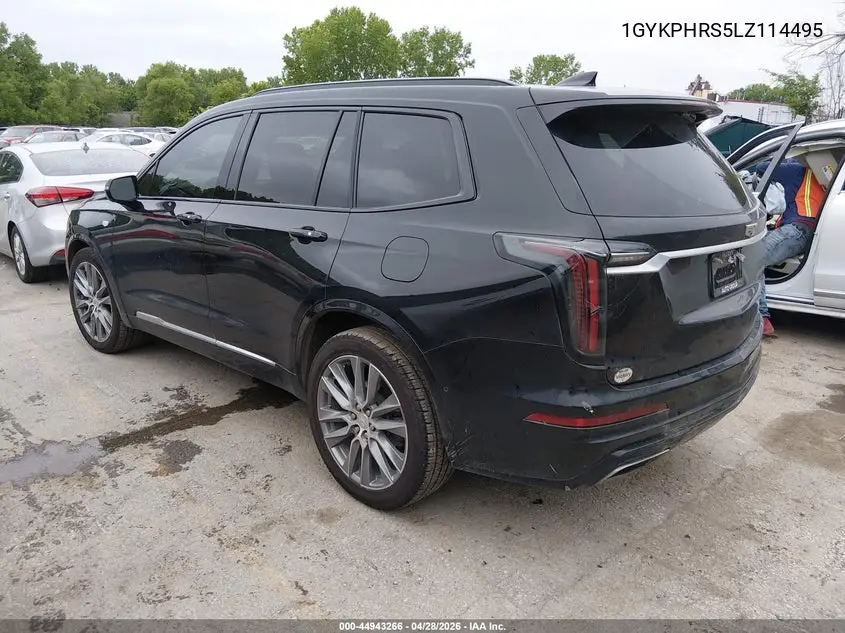 2020 Cadillac Xt6 Awd Sport VIN: 1GYKPHRS5LZ114495 Lot: 44943266