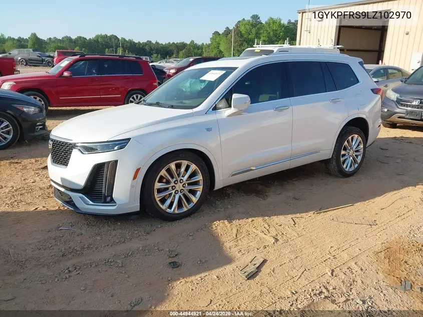 2020 Cadillac Xt6 Awd Premium Luxury VIN: 1GYKPFRS9LZ102970 Lot: 44944921