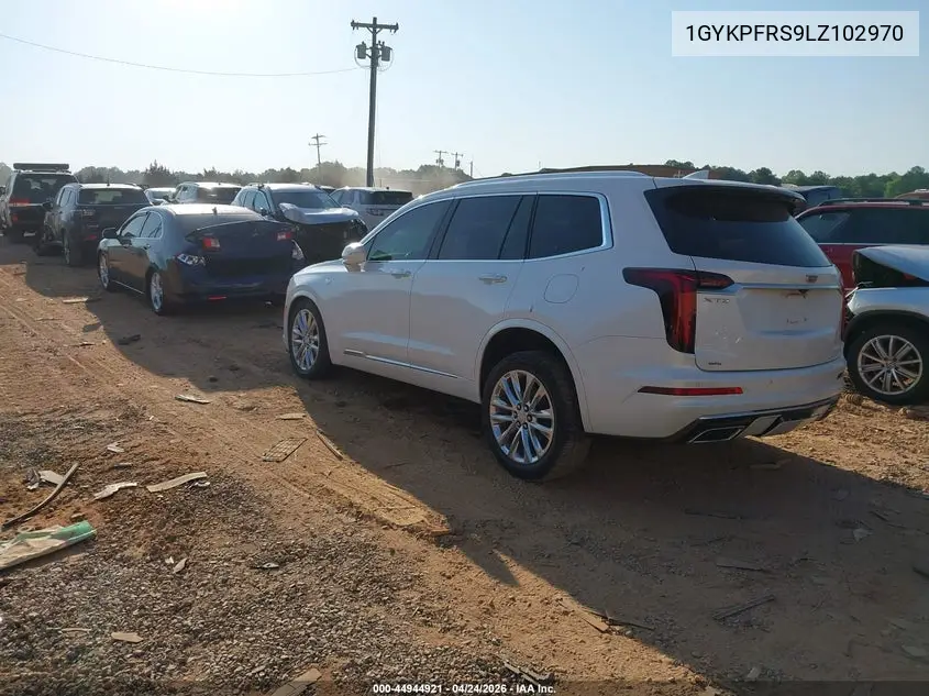 2020 Cadillac Xt6 Awd Premium Luxury VIN: 1GYKPFRS9LZ102970 Lot: 44944921