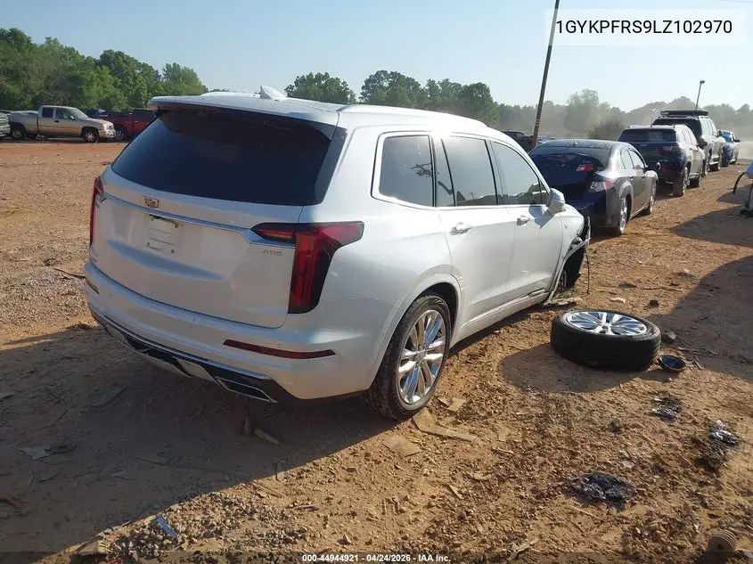 2020 Cadillac Xt6 Awd Premium Luxury VIN: 1GYKPFRS9LZ102970 Lot: 44944921