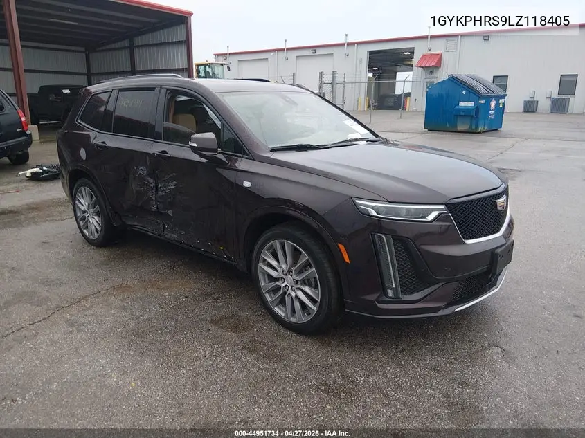2020 Cadillac Xt6 Awd Sport VIN: 1GYKPHRS9LZ118405 Lot: 44951734