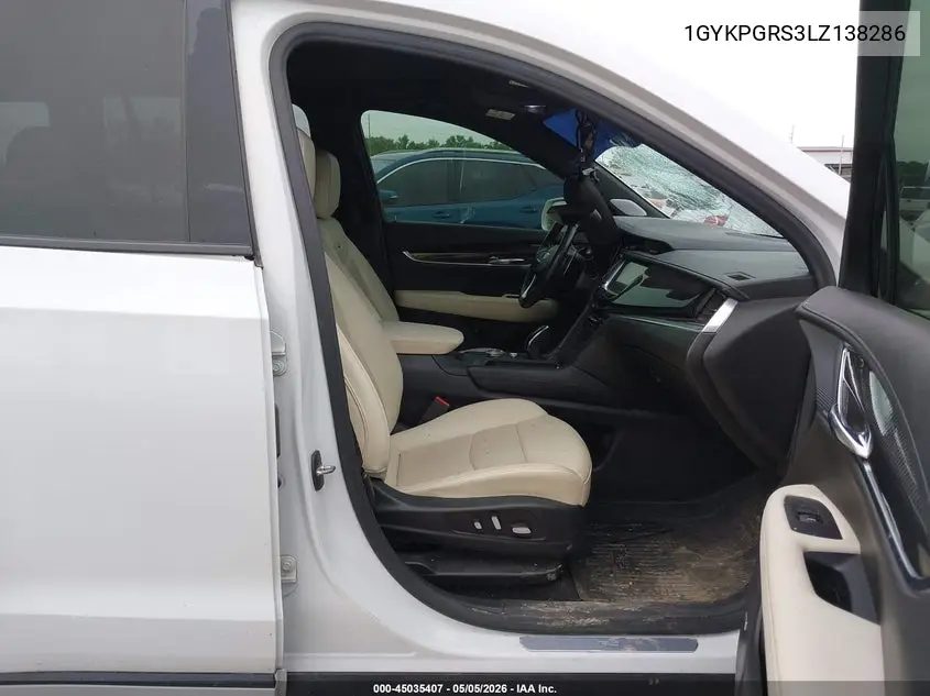 2020 Cadillac Xt6 Awd Sport VIN: 1GYKPGRS3LZ138286 Lot: 45035407