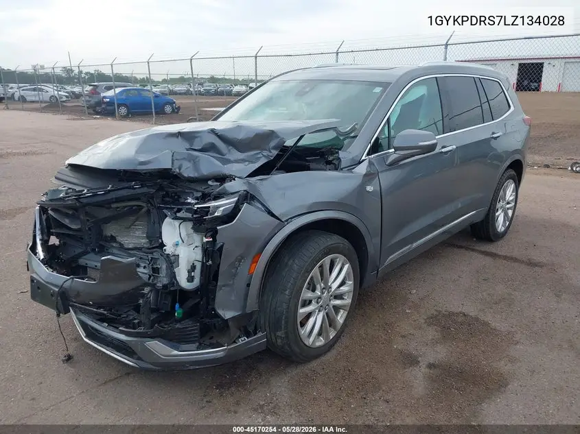2020 Cadillac Xt6 Awd Premium Luxury VIN: 1GYKPDRS7LZ134028 Lot: 45170254