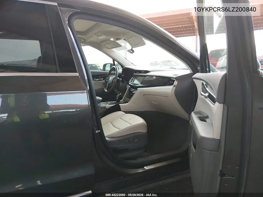 2020 Cadillac Xt6 Fwd Premium Luxury VIN: 1GYKPCRS6LZ200840 Lot: 45222580