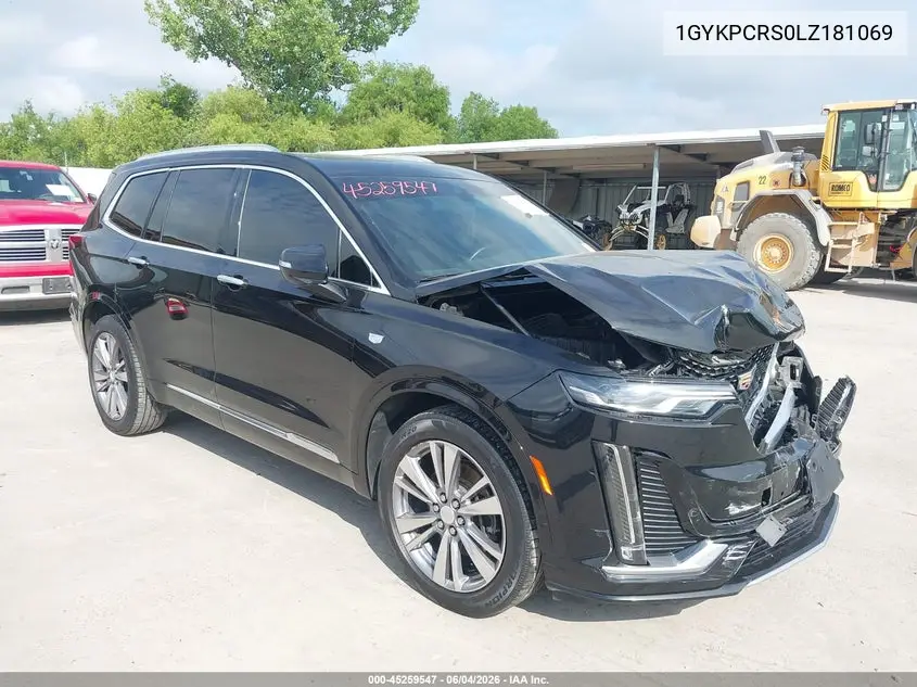 2020 Cadillac Xt6 Fwd Premium Luxury VIN: 1GYKPCRS0LZ181069 Lot: 45259547