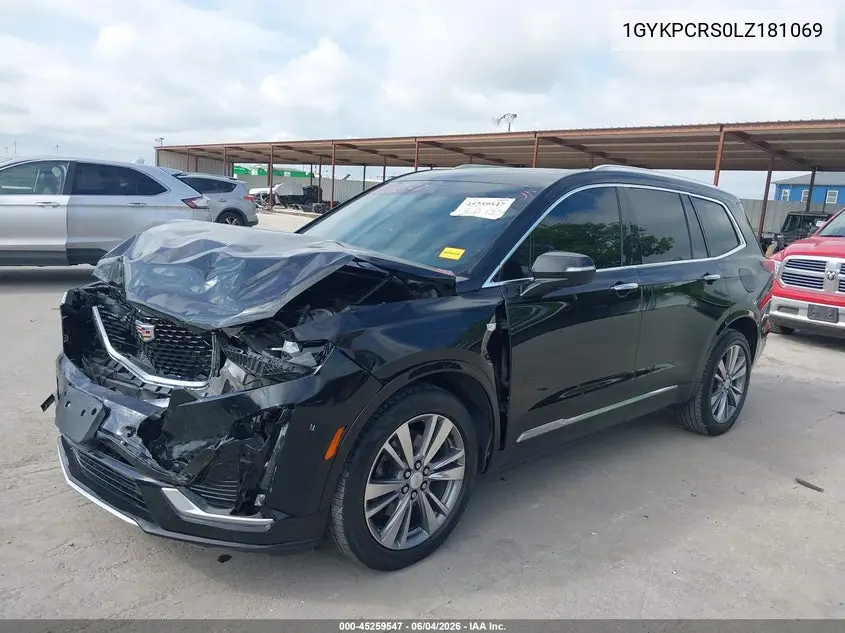 2020 Cadillac Xt6 Fwd Premium Luxury VIN: 1GYKPCRS0LZ181069 Lot: 45259547