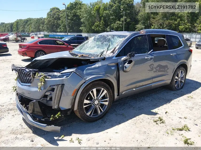 2020 Cadillac Xt6 Fwd Premium Luxury VIN: 1GYKPERSXLZ191782 Lot: 45272399