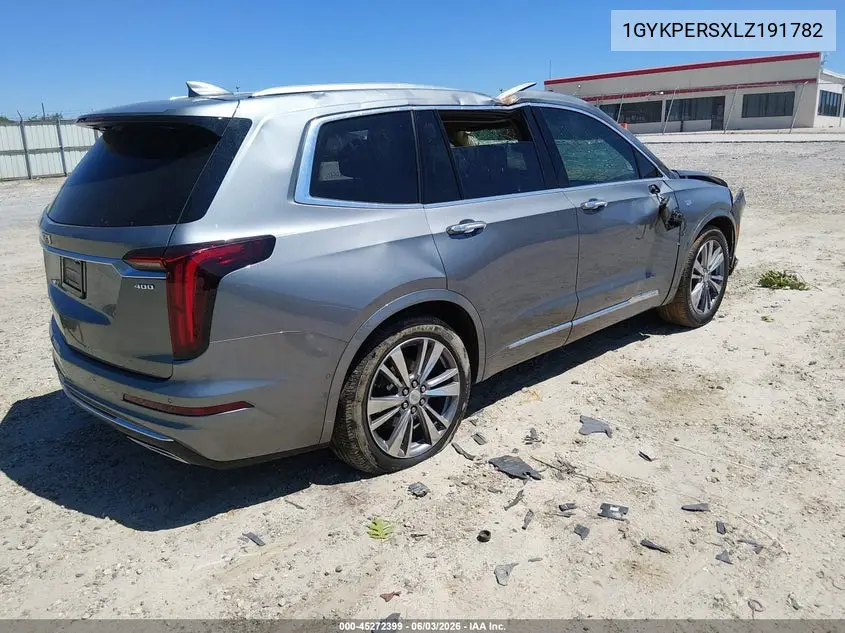 2020 Cadillac Xt6 Fwd Premium Luxury VIN: 1GYKPERSXLZ191782 Lot: 45272399