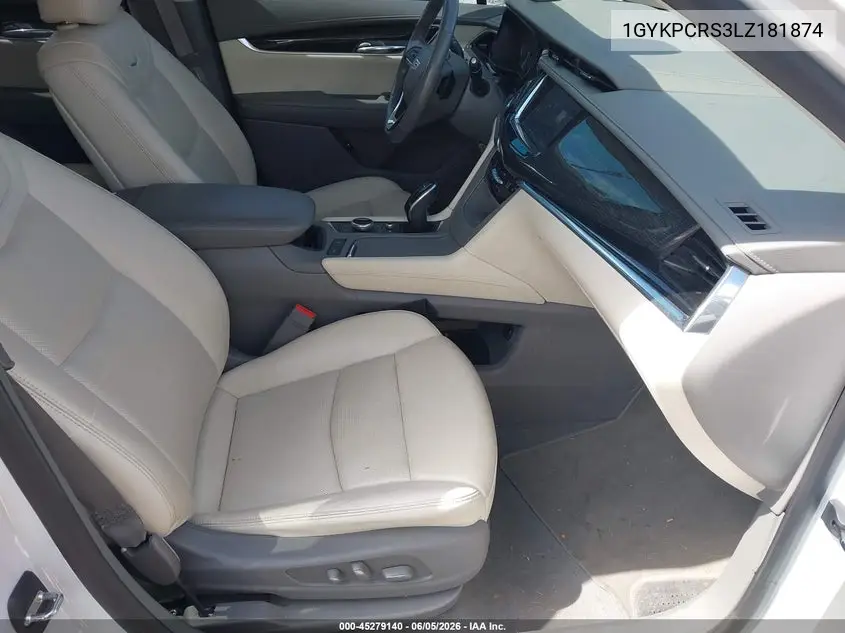 2020 Cadillac Xt6 Fwd Premium Luxury VIN: 1GYKPCRS3LZ181874 Lot: 45279140
