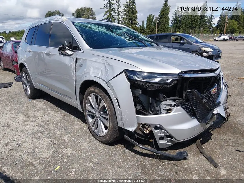 2020 Cadillac Xt6 Awd Premium Luxury VIN: 1GYKPDRS1LZ144294 Lot: 45330786