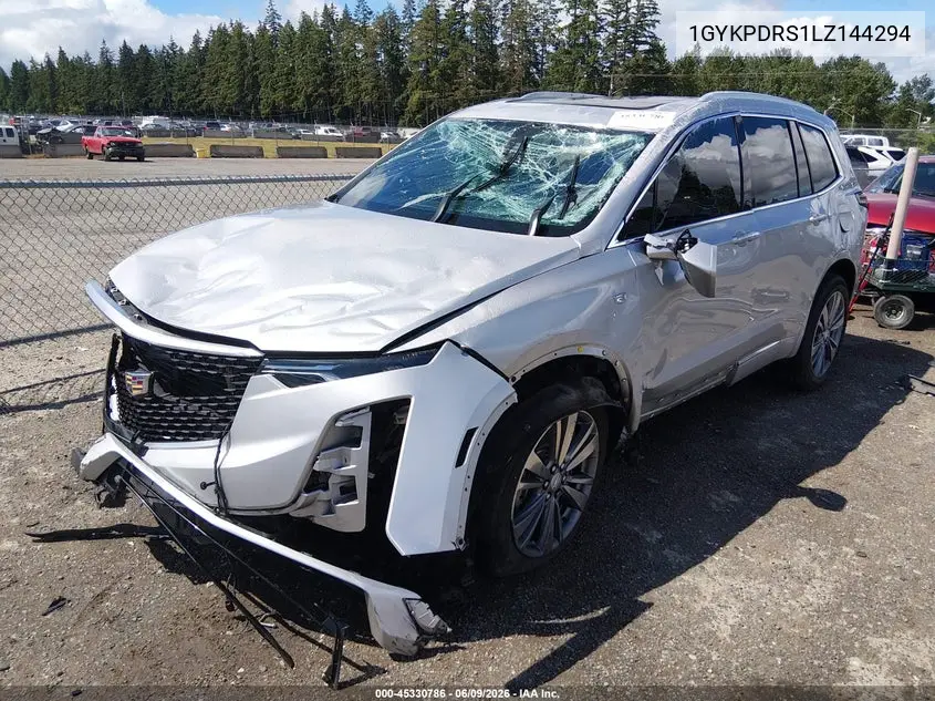 2020 Cadillac Xt6 Awd Premium Luxury VIN: 1GYKPDRS1LZ144294 Lot: 45330786