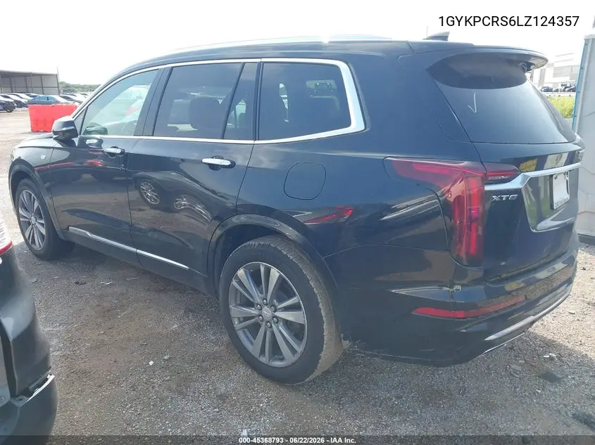 2020 Cadillac Xt6 Fwd Premium Luxury VIN: 1GYKPCRS6LZ124357 Lot: 45368793